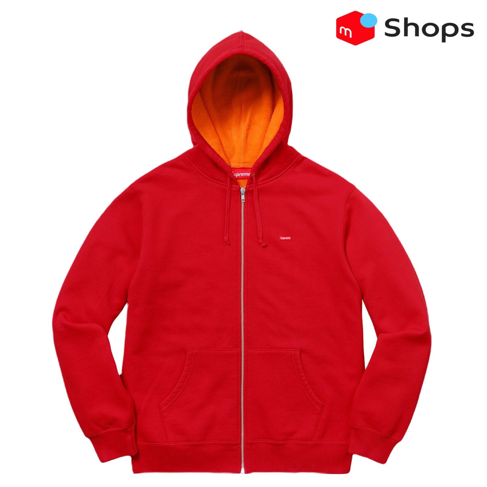 Supreme Contrast ZipUp Hooded Sweatshirt M - メルカリ