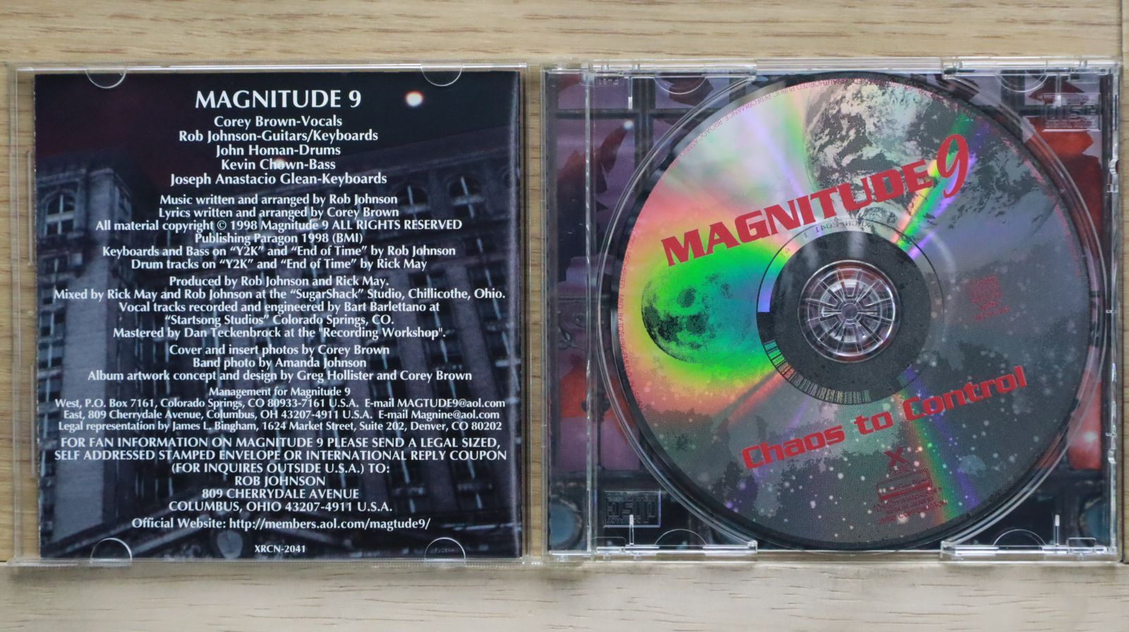 国内盤CD☆マグニチュード・ナイン/MAGNITUDE 9□ ケイオス