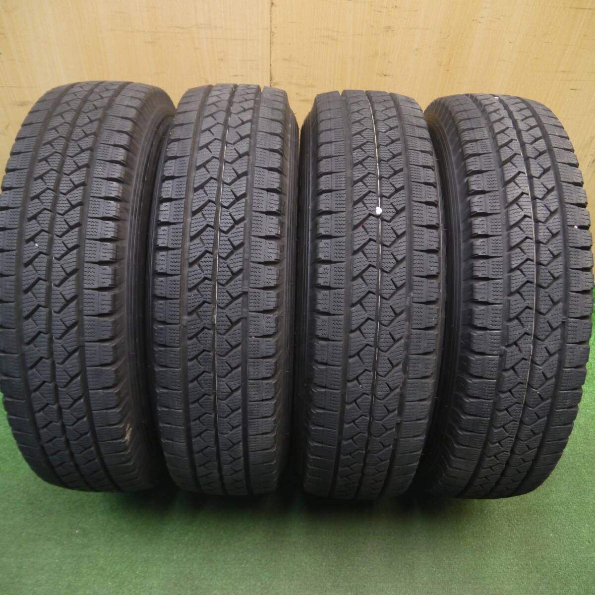 バリ溝！21年！9.5分以上☆スタッドレス 165R13 6PR ブリヂストン 