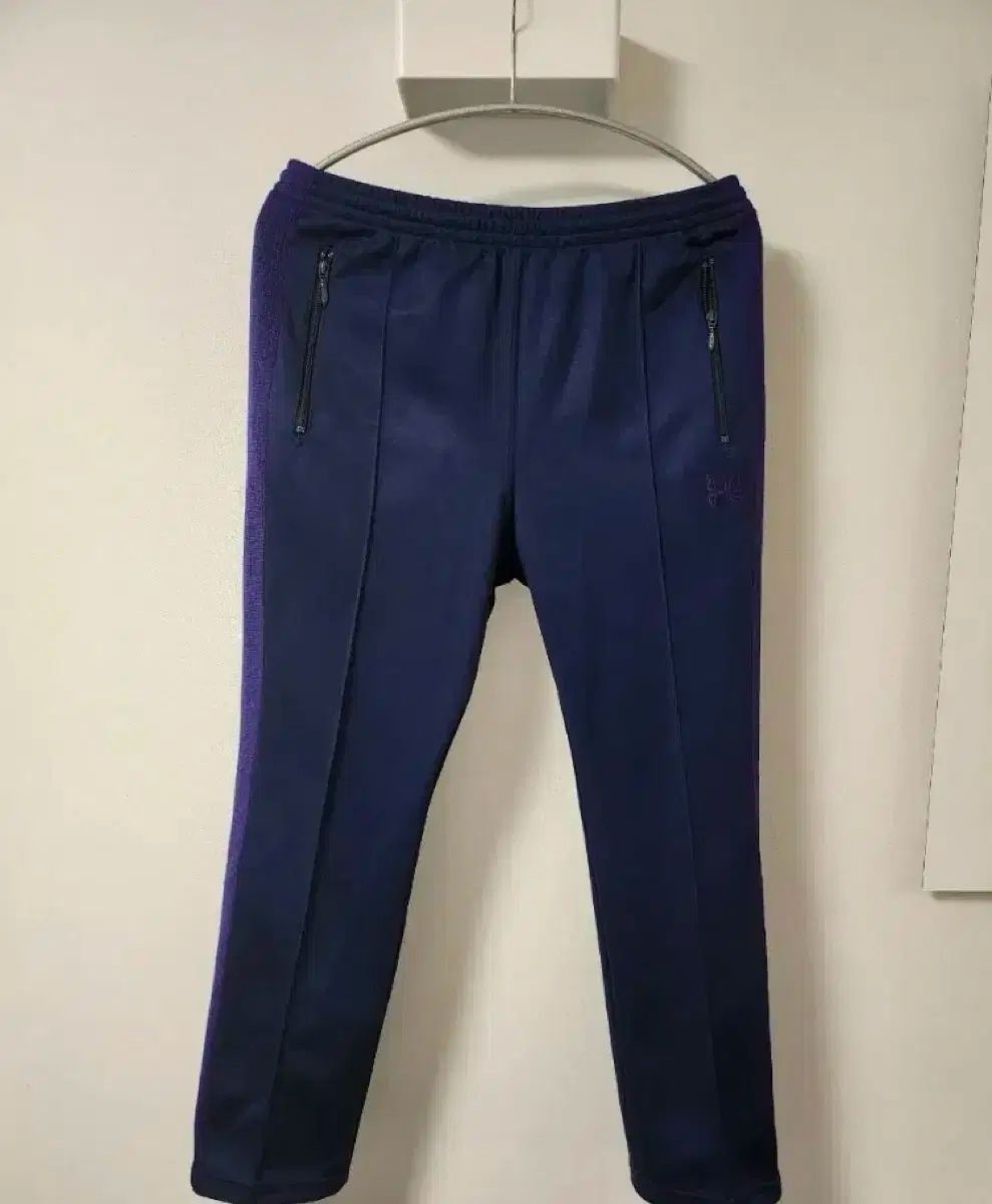 Needles トラックパンツ　ネイビー　ストレート　21aw 21AW Needles ストレート トラックパンツ ネイビー ニードルス needles