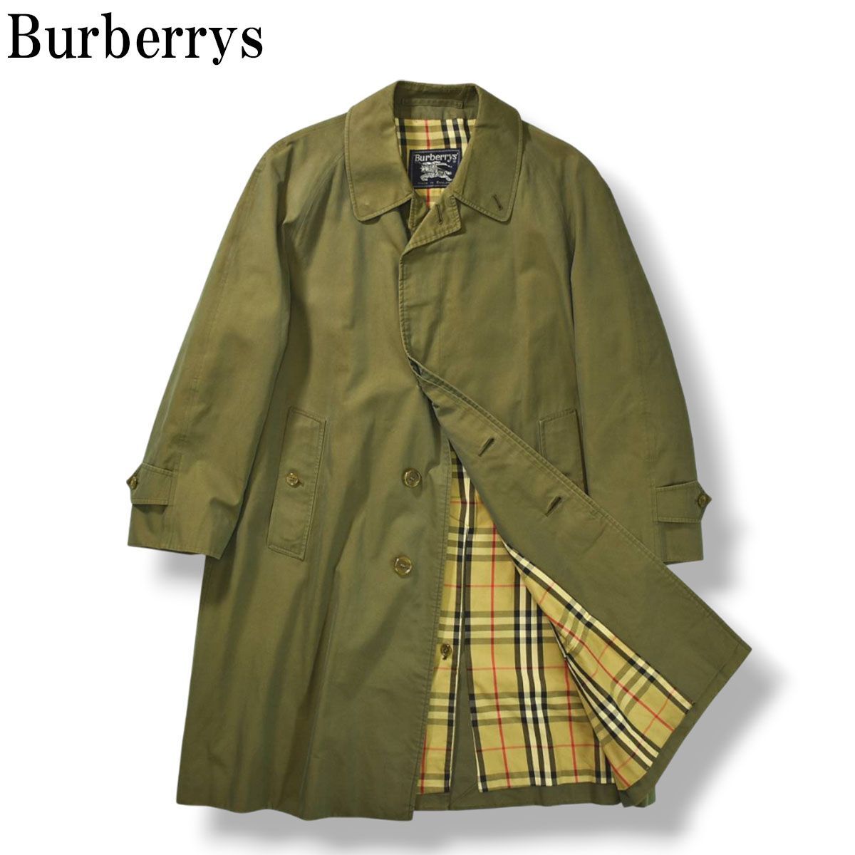 希少】 80sヴィンテージ 英国製 バーバリー Burberrys 裏地 ノバ