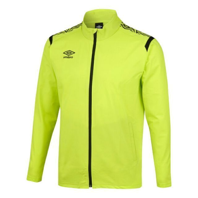 umbro アンブロ ウォームアップジャケット ＳＬイエロー XO UAS2350 SLYL | スポーツ スポーツ用品 運動 服 衣類 ウエア アウター ジャージ スウェット 防寒 防風 吸汗 ストレッチ 軽量 機能性 ブランド シンプル 快適 人気 おすす
