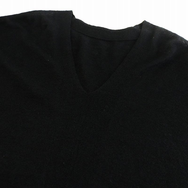 ミューズ ドゥーズィエム クラス MUSE de Deuxieme Classe 21SS URBAN Vネック プルオーバー ニット カットソー 長袖 麻 リネン 茶 ミューズ ドゥーズィエム クラス MUSE de Deuxieme Classe 21SS