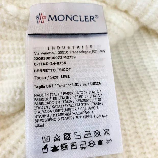 MONCLER モンクレール・アイコンラインストーン ワッペン付 MONCLER モンクレール・アイコンラインストーン ワッペン付