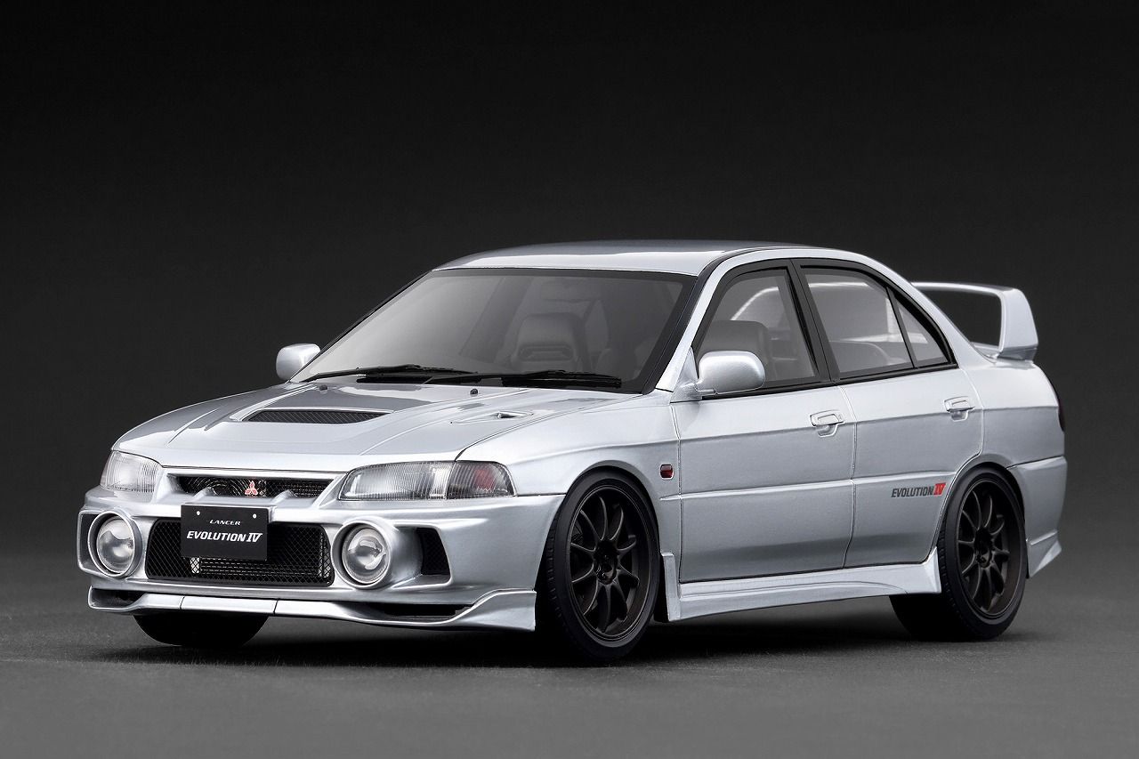 1 18 Mitsubishi LANCER EVOLUTION Ⅳ CN9A Silver