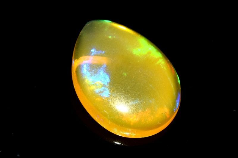 1点物】AAA☆幸運を呼び込む石 プレシャスオパール 19x14mm ドロップ