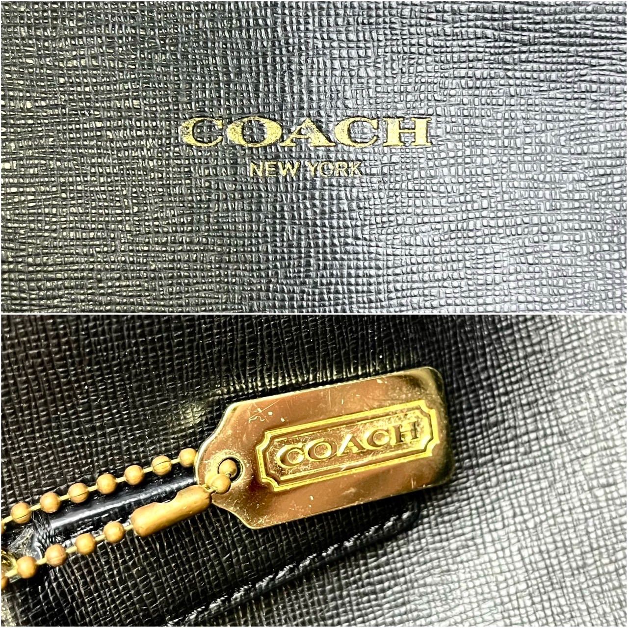 ✨良品✨ COACH コーチ 2way ハンドバッグ ショルダーバッグ ゴールド 