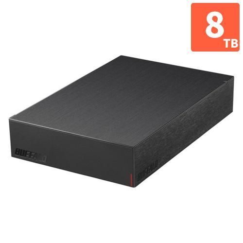 バッファロー BUFFALO HD-LE8U3-BB ブラック みまもり合図 for AV 搭載 HDD 8TB
