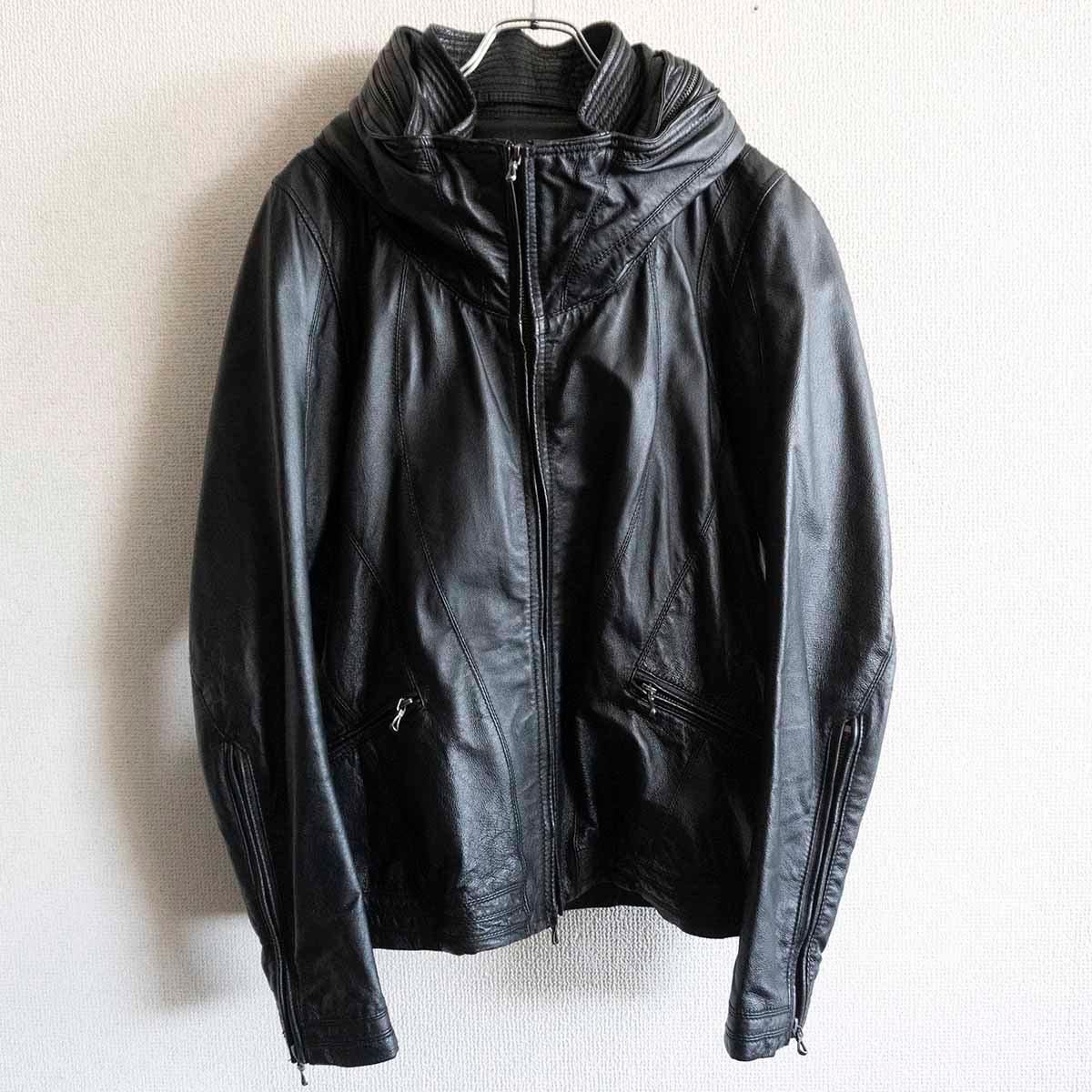 goa ゴア レザージャケット ライダース ゴア レザージャケット goa ゴア ゴートレザー ダブルライダース