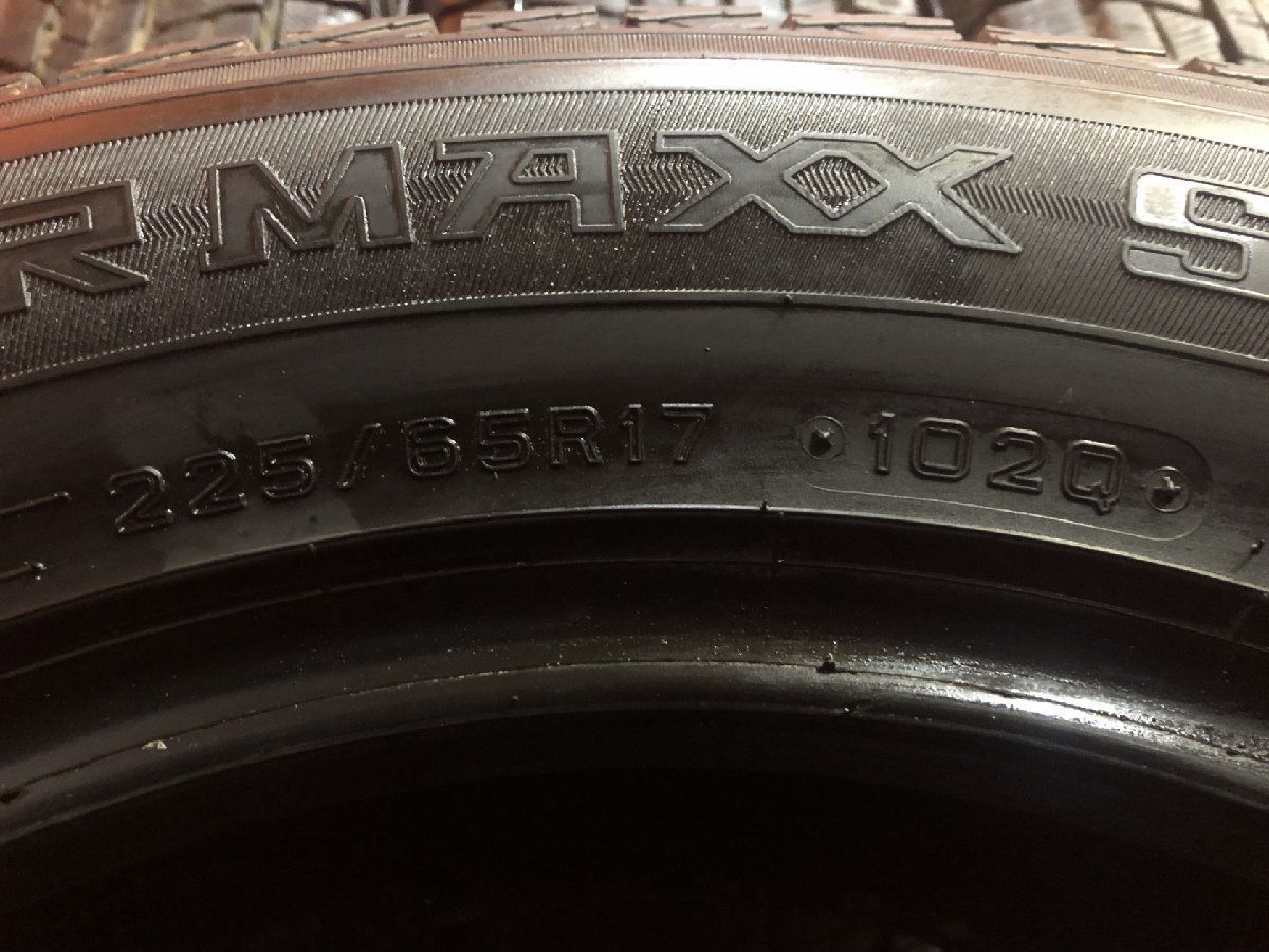 DUNLOP WINTER MAXX SJ8 225/65R17 17インチ スタッドレス 4本 20年製  