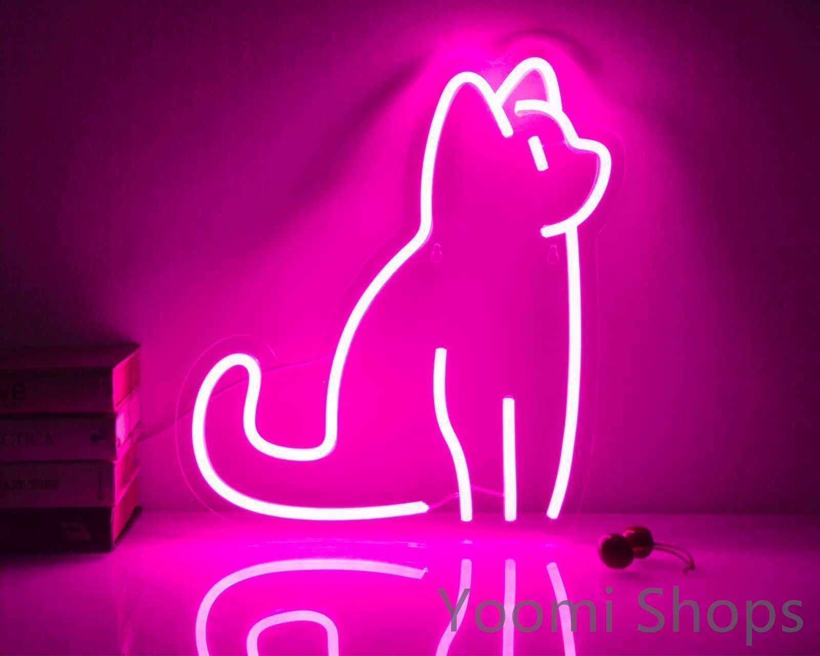 猫 ネオンサイン ライトNEON SIGN ビールバー 装飾壁 インテリア