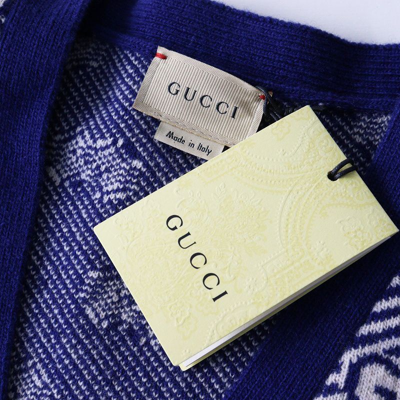 未使用 GUCCI グッチ ストライプ ジップアップカーディガン S s-l1200.jpg