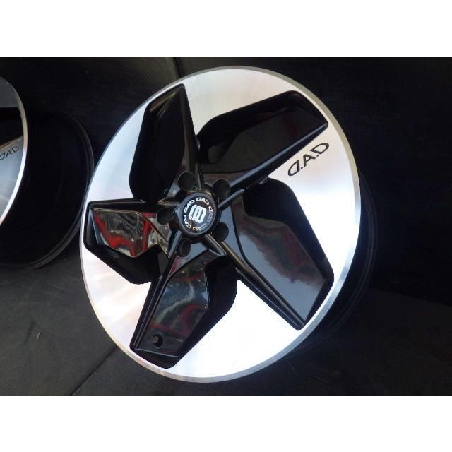 1360 DAD GARSON VORTE STAR◆18x7.5J 5穴 PCD114.3 53◆4本 FFCRYSTALESIA_COM