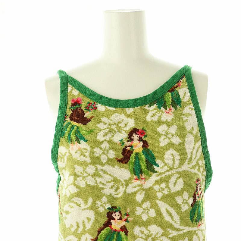 フェイラー FEILER WEB限定 マナマナ エプロン ポケット付き 緑 マルチ