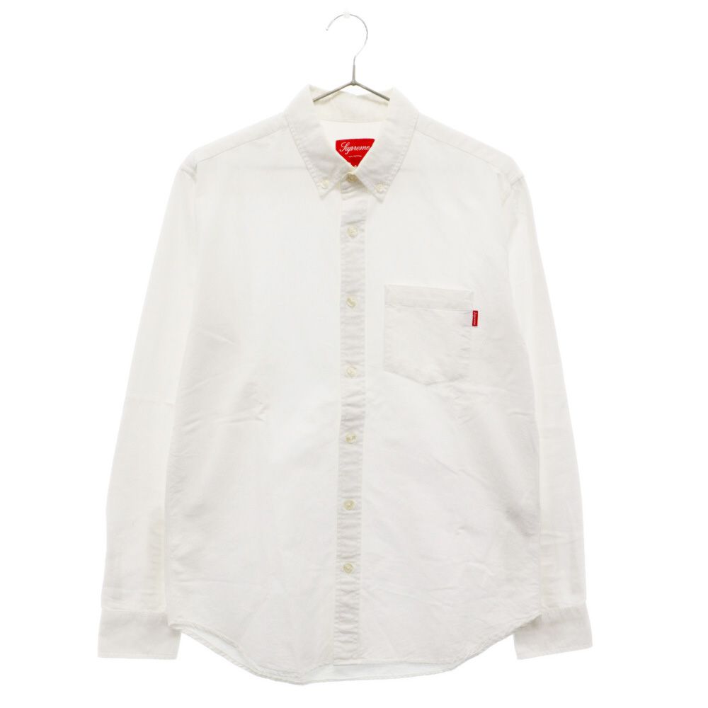 SUPREME (シュプリーム) Oxford Shirts White オックスフォード ボタン