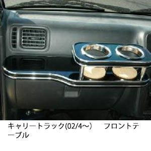 DA63 キャリートラック フロントテーブル BK BKシルバー