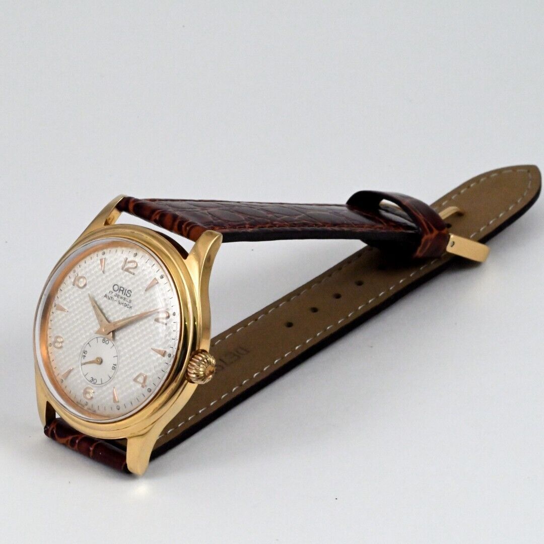 ヴィンテージ ORIS オリス 手巻Hand-Winding 35mm Silver Dial ユニタス UNITAS Cal.6565 Working Ref.7427-26