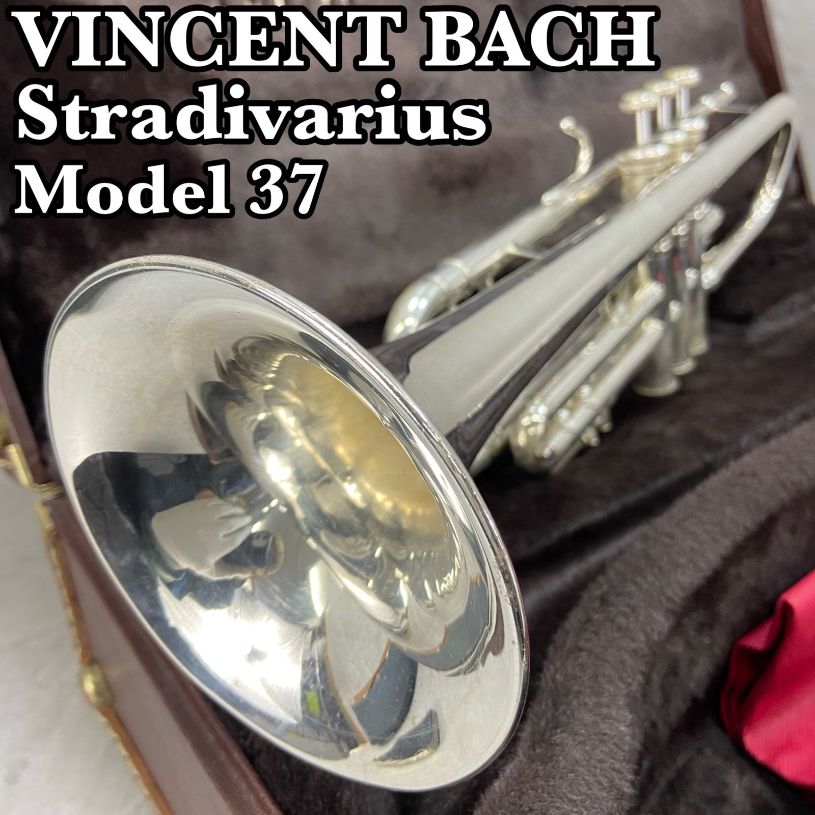 VINCENT BACH Stradivarius ML モデル37 シルバー SP トランペット trumpet 管楽器 ビンセントバック ストラディバリウス