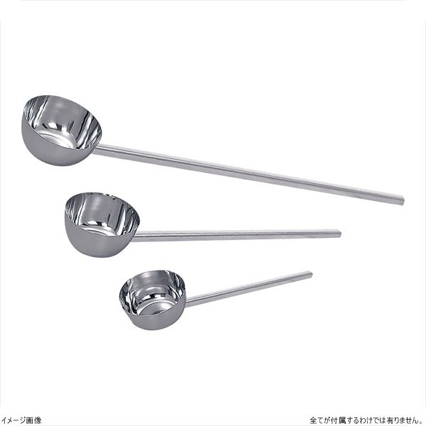 ステンレス 一体型 角柄ひしゃく １５cm 柄長６０cm