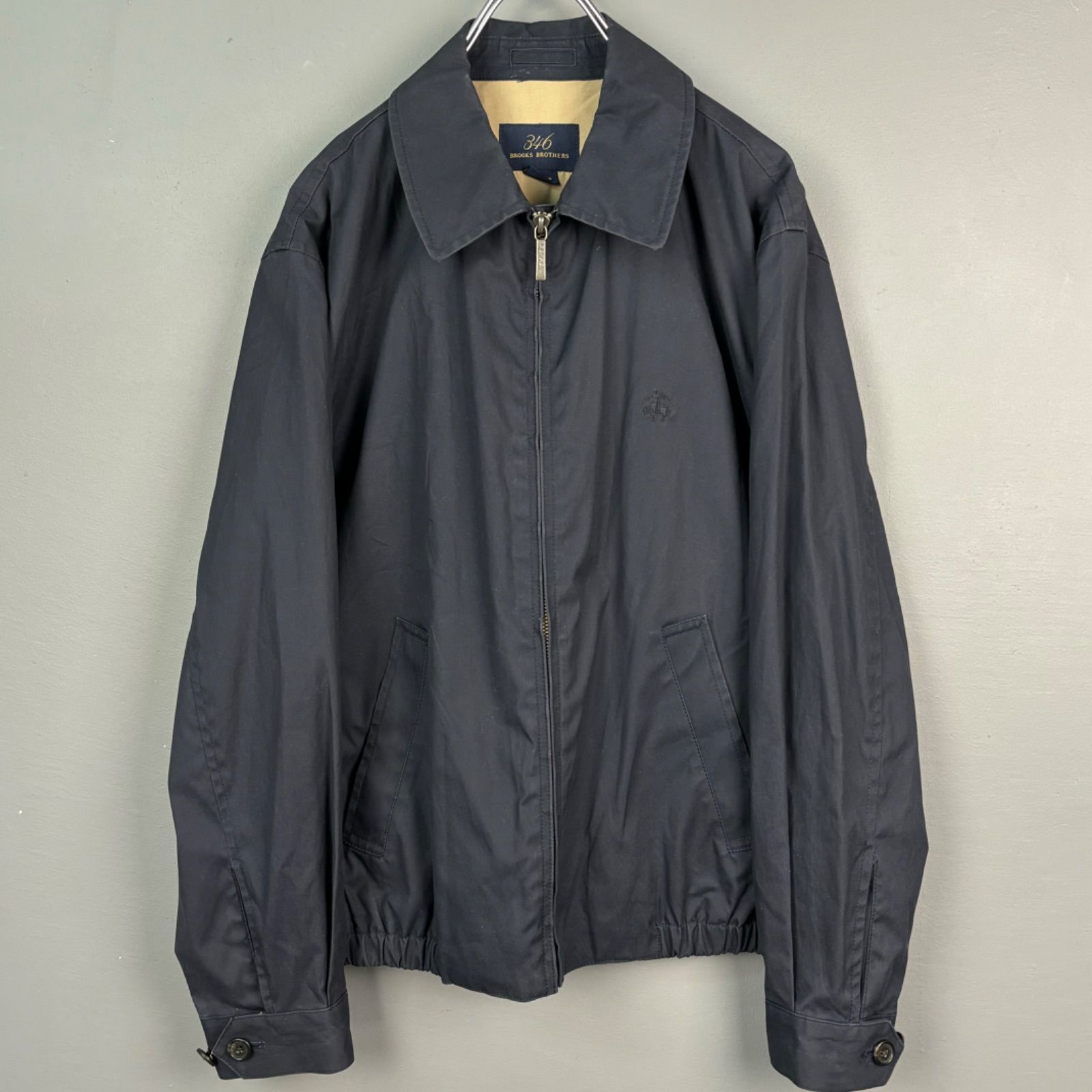346 BROOKS BROTHERS ジップ レザージャケット Buy brooks brothers
