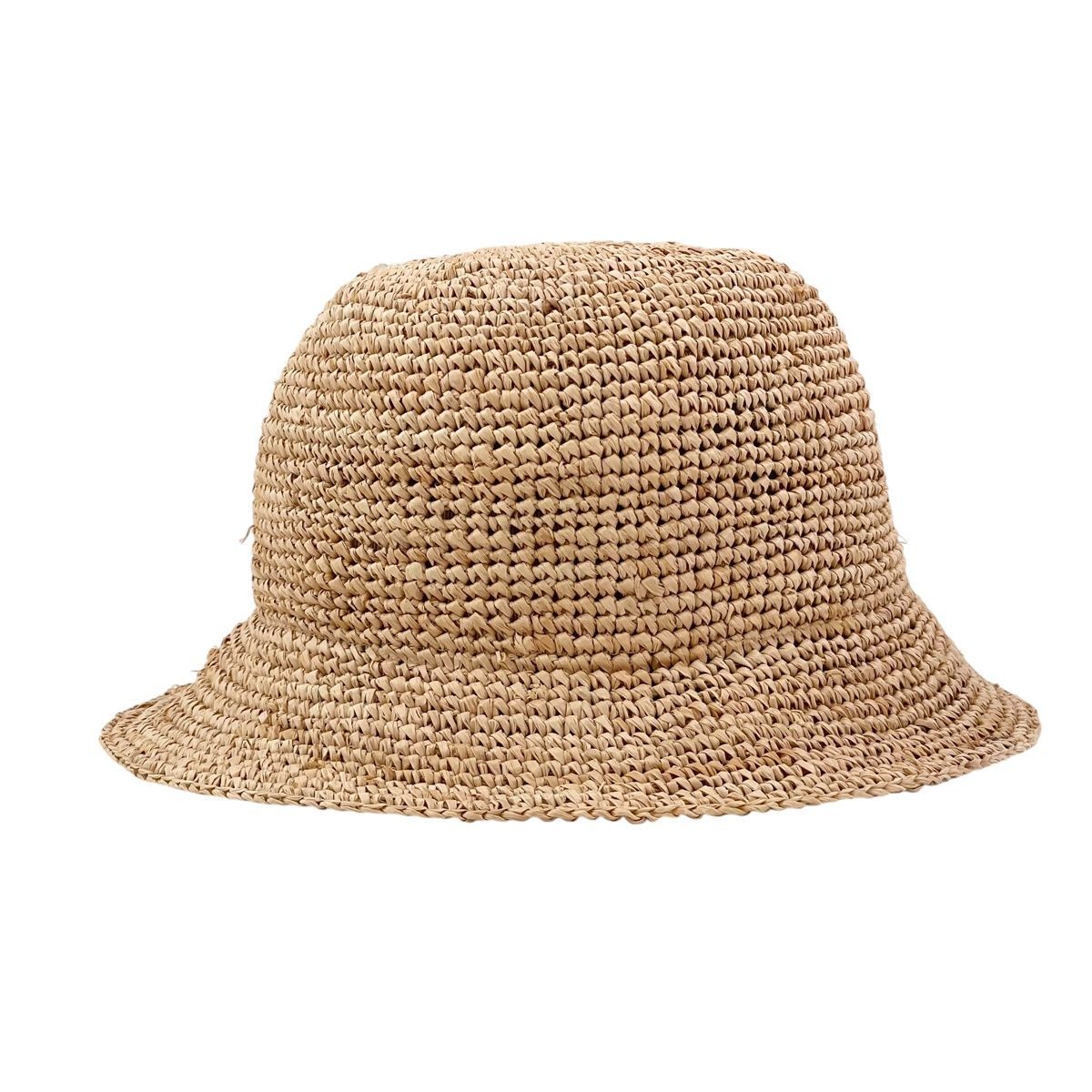 中古】 GUCCI グッチ プチマーモント 麦わら帽子 ストローハット