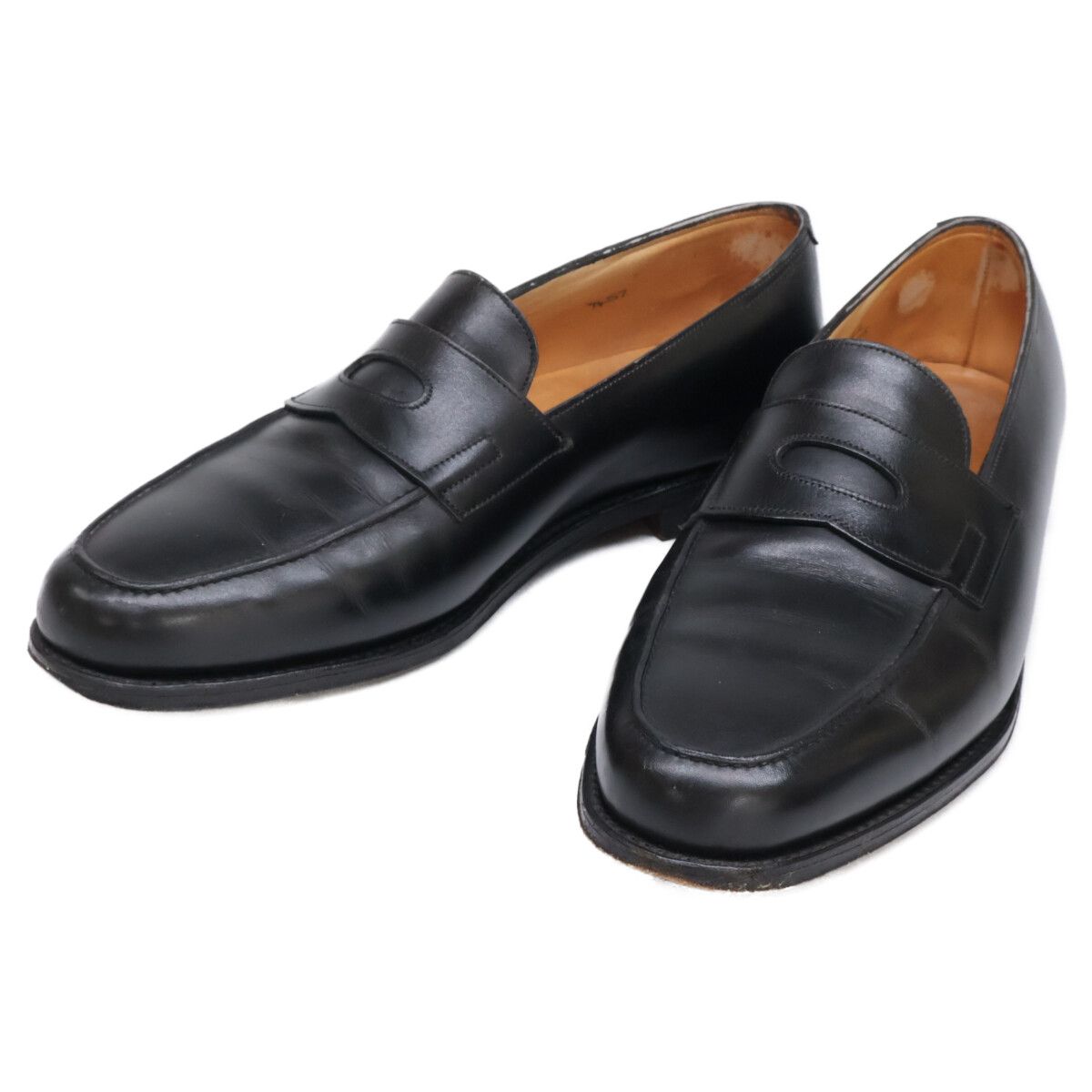 JOHN LOBB ジョンロブ LOPEZ ロペス 4395ラスト コイン ローファー 7 E