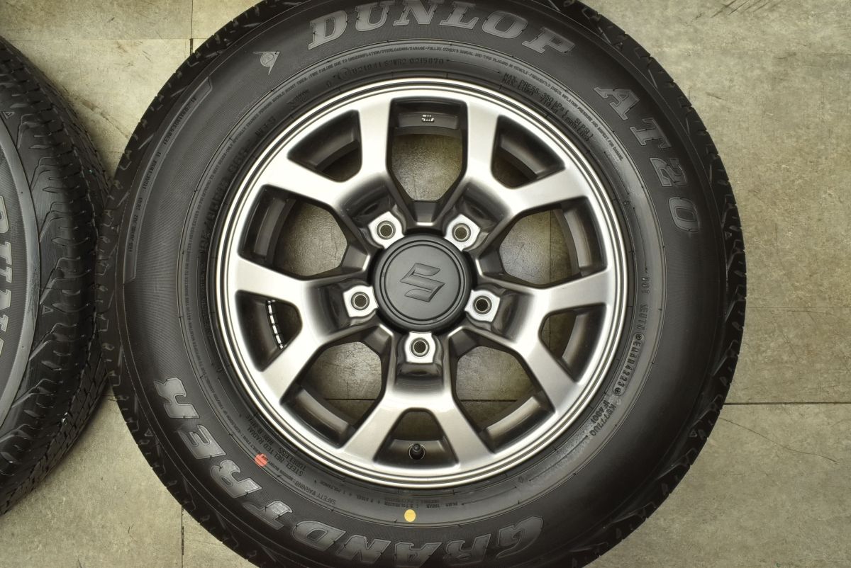 21年製＊スズキ ジムニーシエラ 純正 ホイール＆タイヤ4本 195/80R15 21年製＊スズキ ジムニーシエラ 純正 ホイール＆タイヤ4本 195/80R15