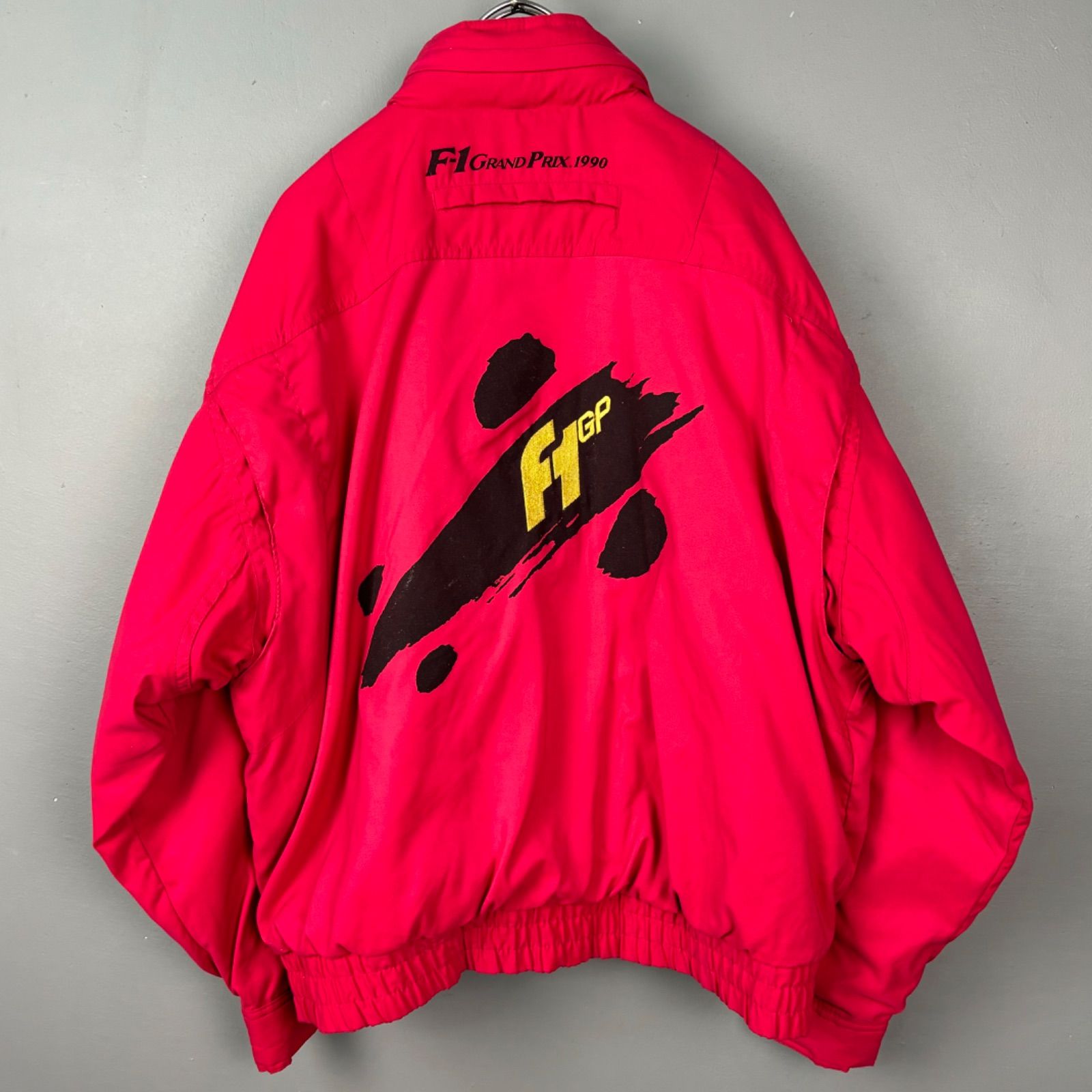 希少 90s VINTAGE F1 GRAND PRIX 1990 KADOYA Racing Jacket 