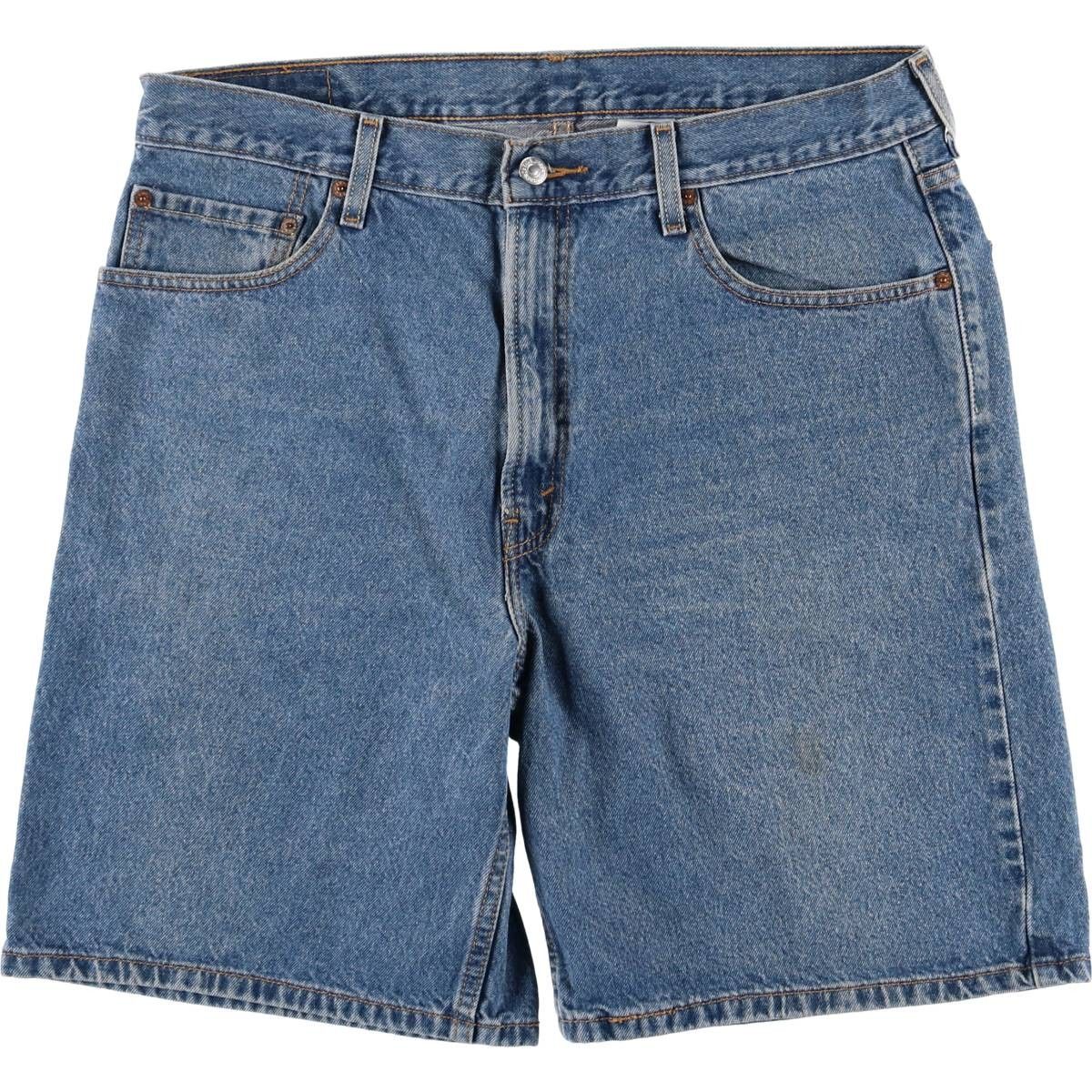 古着 リーバイス Levi's 550 RELAXED FIT デニムショーツ ショートパンツ メンズw36相当/eaa534543