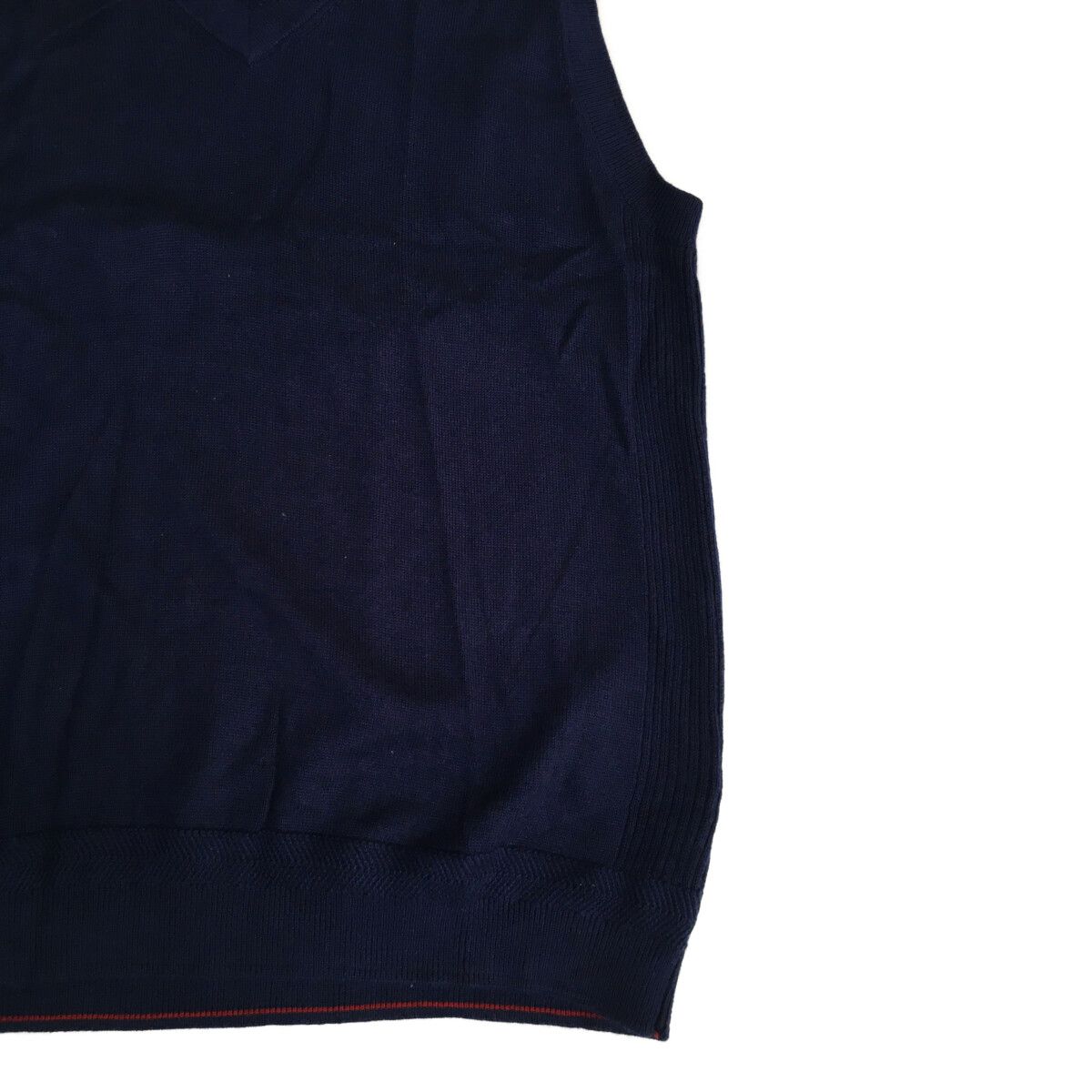 BRIEFING - coco 中古 ブリーフィング BRIEFING レディース ベスト L 紺 ネイビー Vネックニット カシミヤ混 中古 レディース ブリーフィング BRIEFING ベスト L 紺 ネイビー