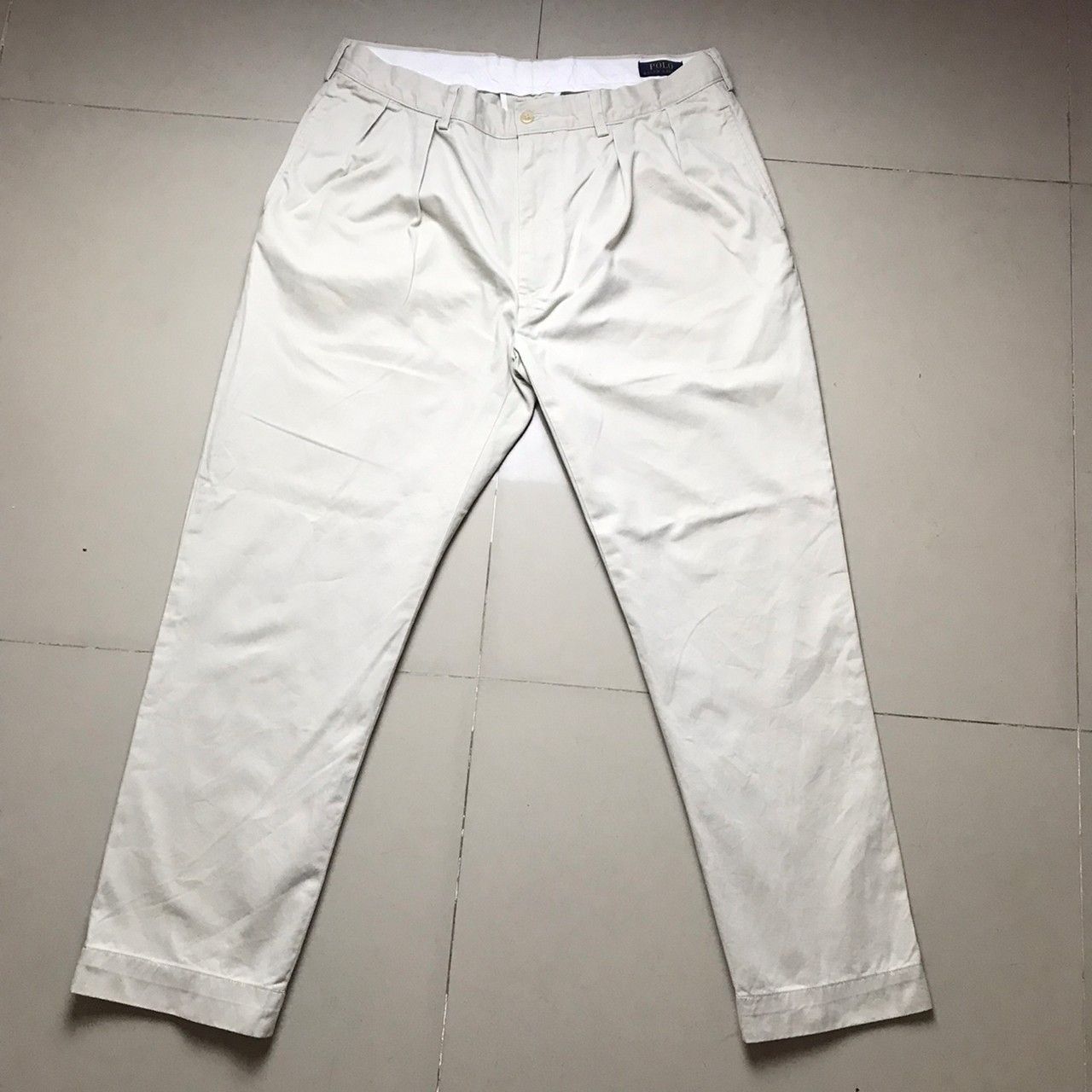 CN43【POLO RALPH LAUREN☆チノパン】36/30 古着 ポロチノ パンツ ポロ