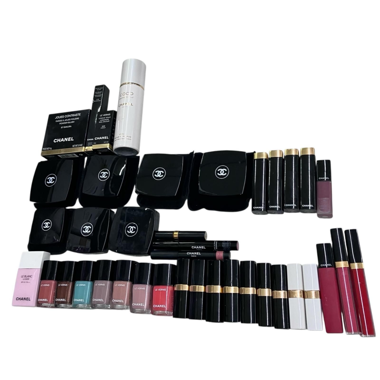 今なら全品送料無料! 186005 CHANEL シャネル デパコス 39点まとめ売り