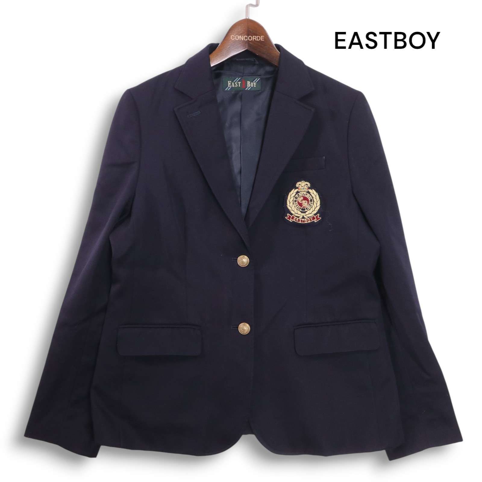 EASTBOY イーストボーイ 通年 エンブレム ワッペン ジャケット
