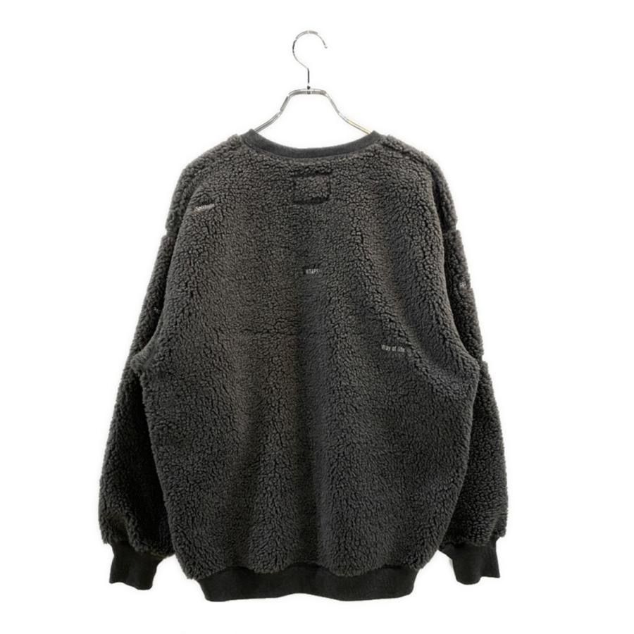 WTAPS BC SWEATER POAC ダブルタップス フリース スウェット グレー サイズ02