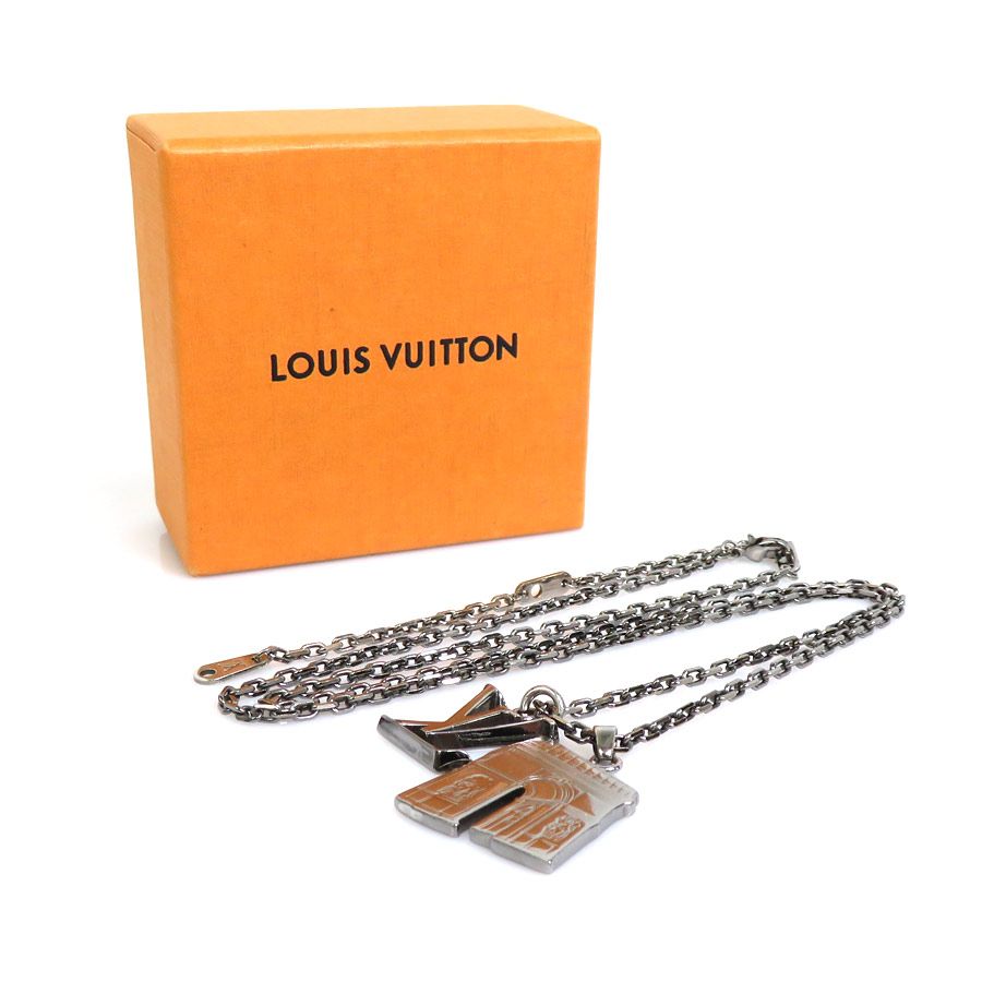 ルイ ヴィトン LOUIS VUITTON ネックレス コリエ アーク LV