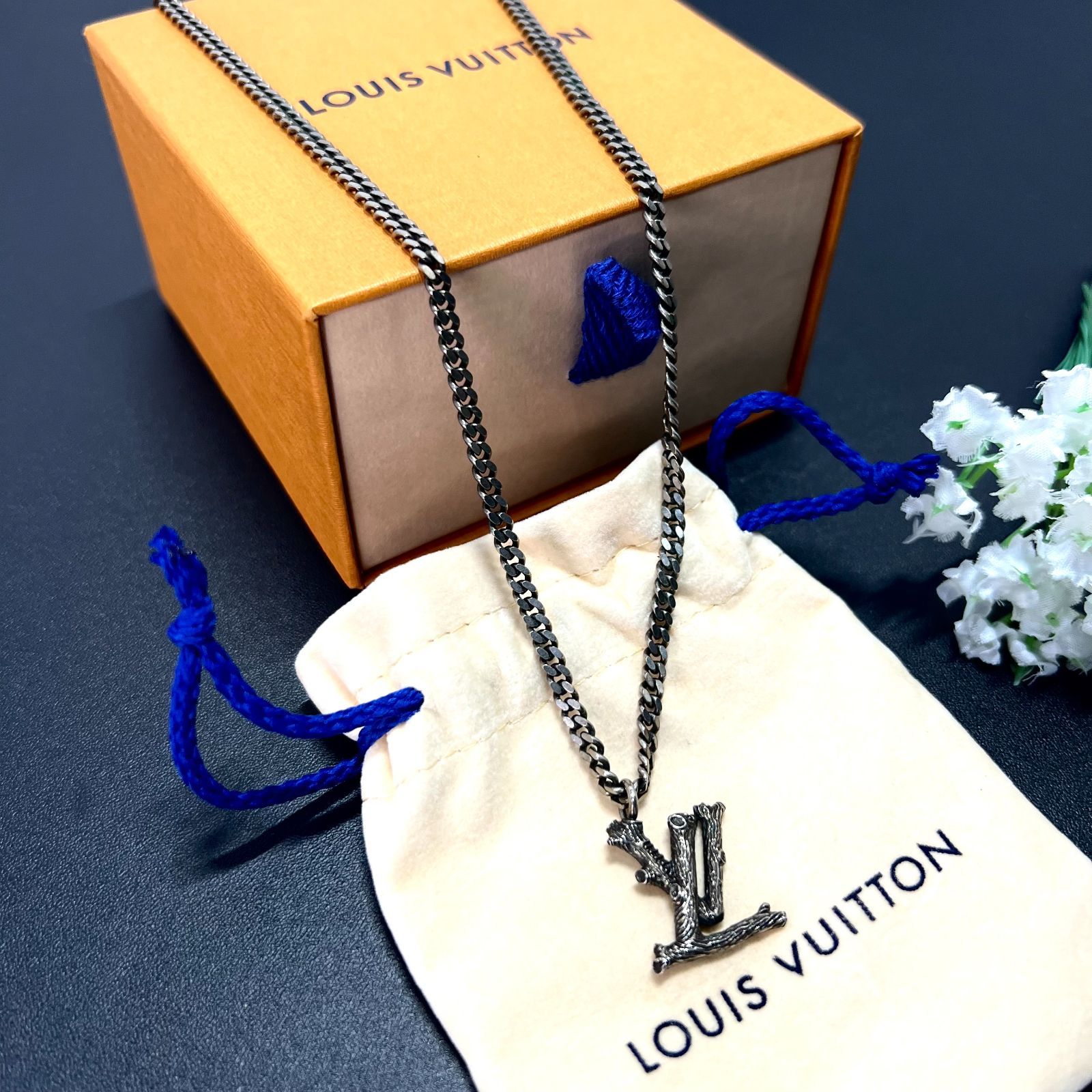 最終値下げLUIS VUITTON チェーンネックレス 国内発送】Louis Vuitton チェーン ネックレス ユアーズ (Louis