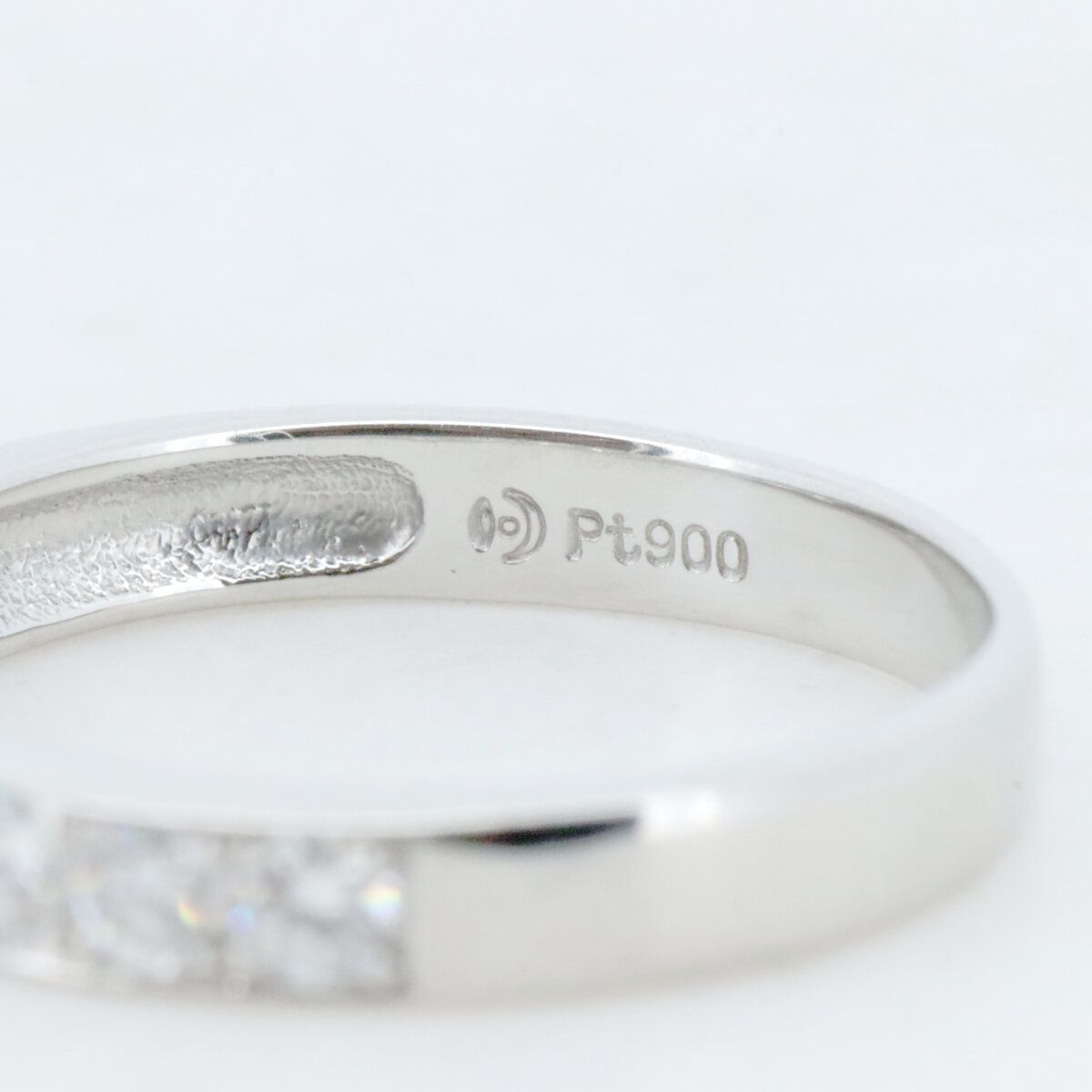 タサキ ハーフエタニティ ダイヤモンド リング 指輪 0.41ct 10号 Pt900  