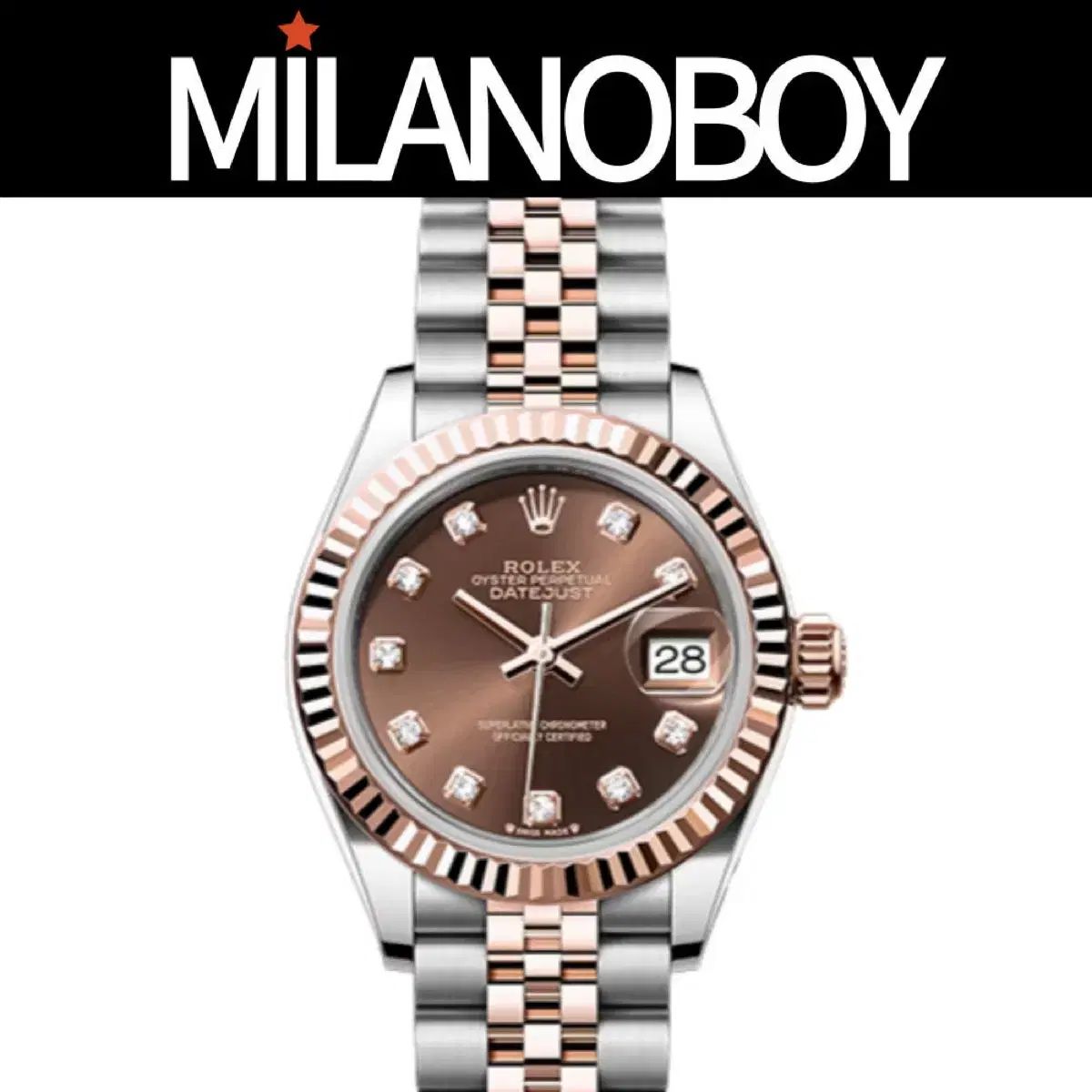 ●ROLEX　ロレックス　DATEJUST　デイトジャスト　ref.1601 ROLEX(ロレックス) DATEJUST デイトジャスト 28mm ローズゴールド