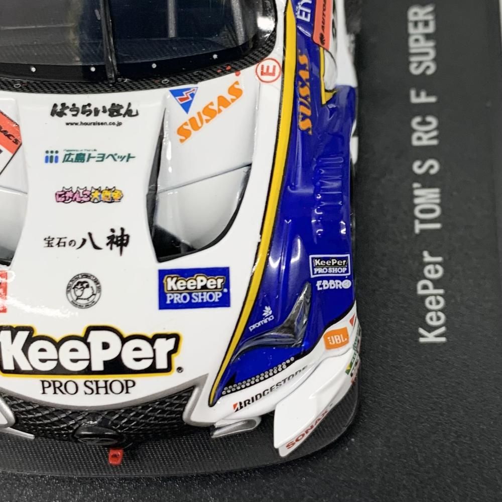 【中古】開封 EBBRO エブロ 1/43 KeePer TOM&#39;S キーパー トムス RC F スーパーGT GT500 2016 Rd.2 Fuji #37[17][240017619953] 中古】開封 EBBRO エブロ 1/43 KeePer TOM'S キーパー トムス RC