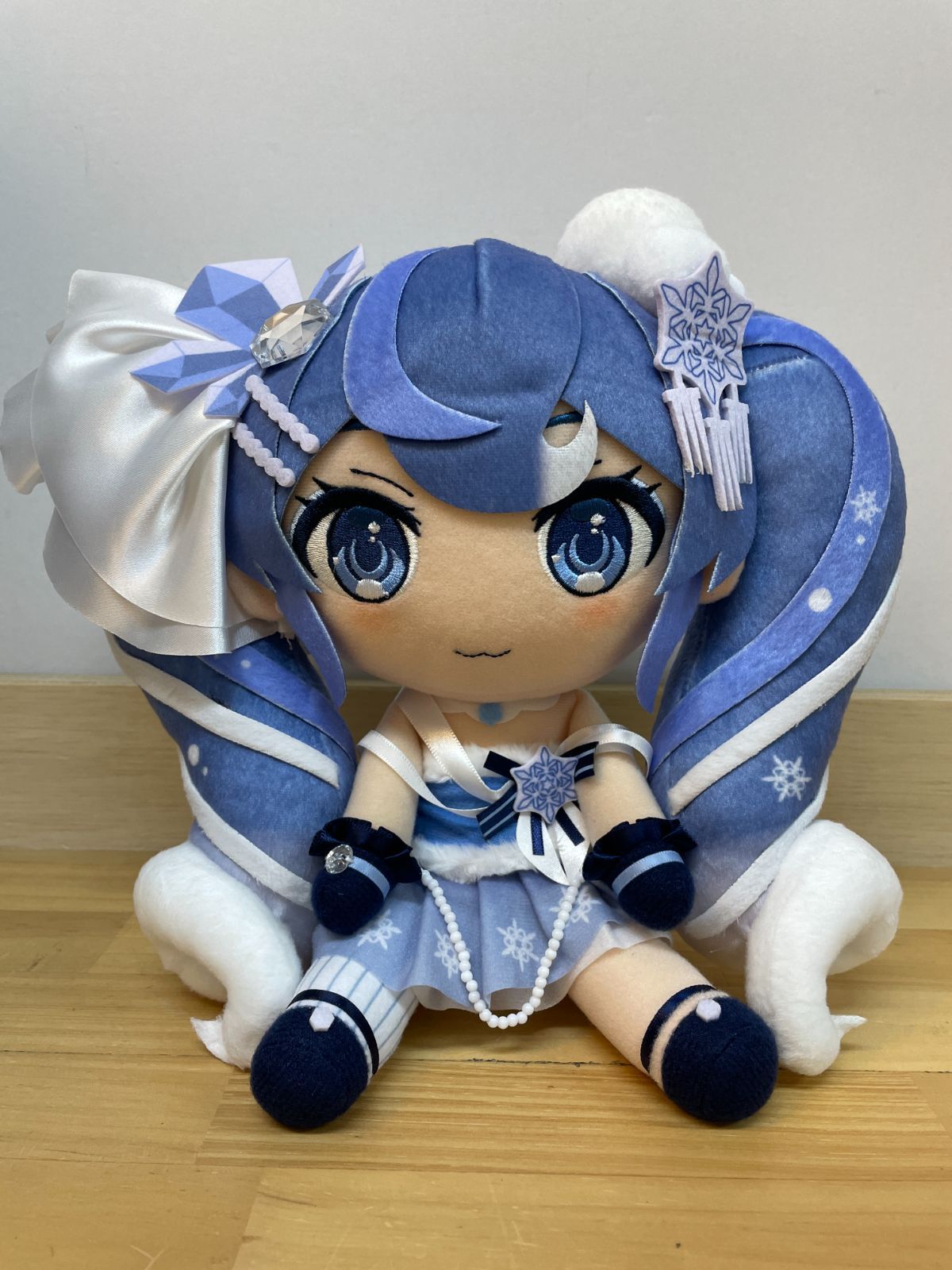 SnowMiku 2025 雪ミク ぬいぐるみ CrystalSnow ver. 初音ミク 【G0148
