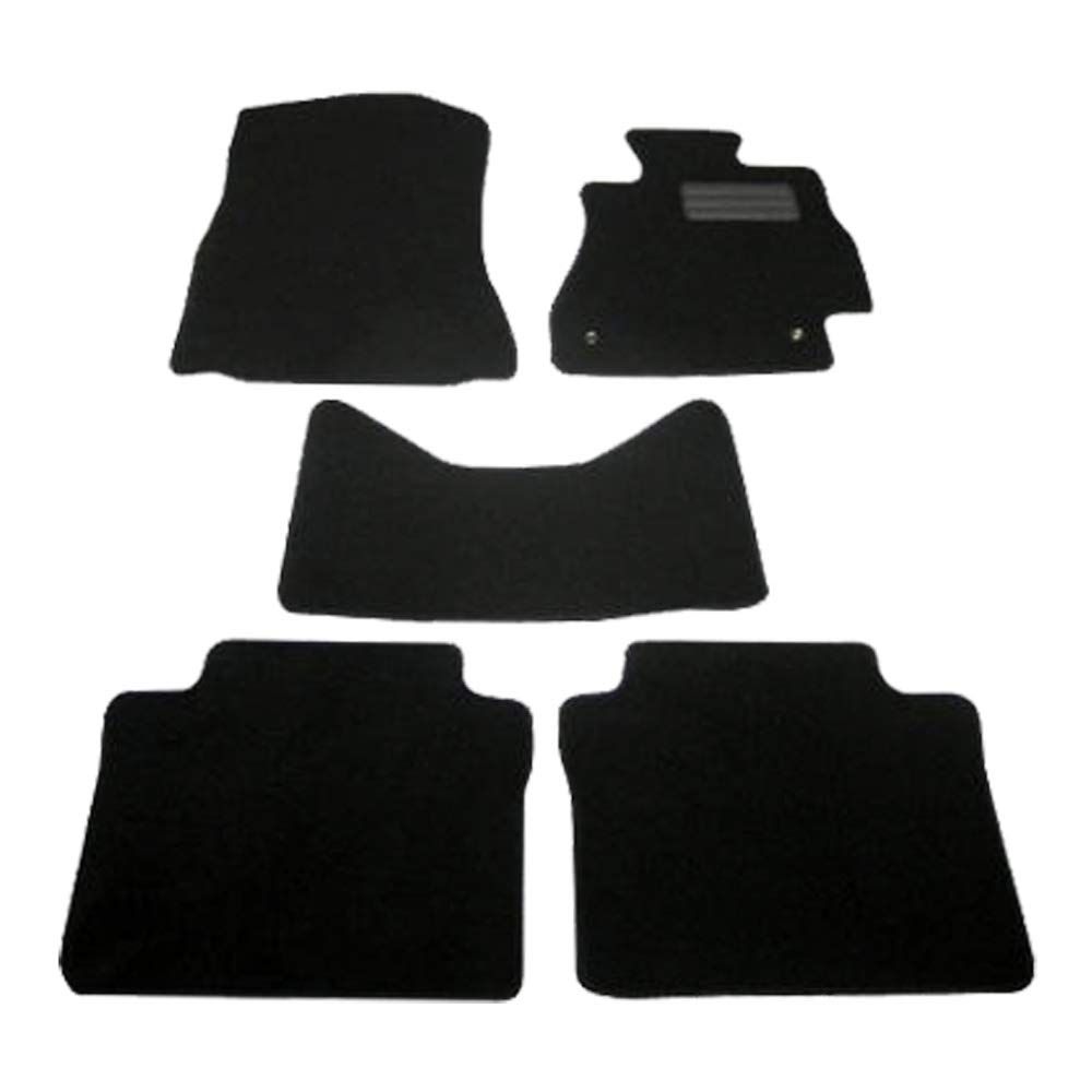 クオーレ カーマット フロアマット トヨタ マークX 130系 2WD < 後期用 > ブラック 生産 滑り止め形状 車用 マット