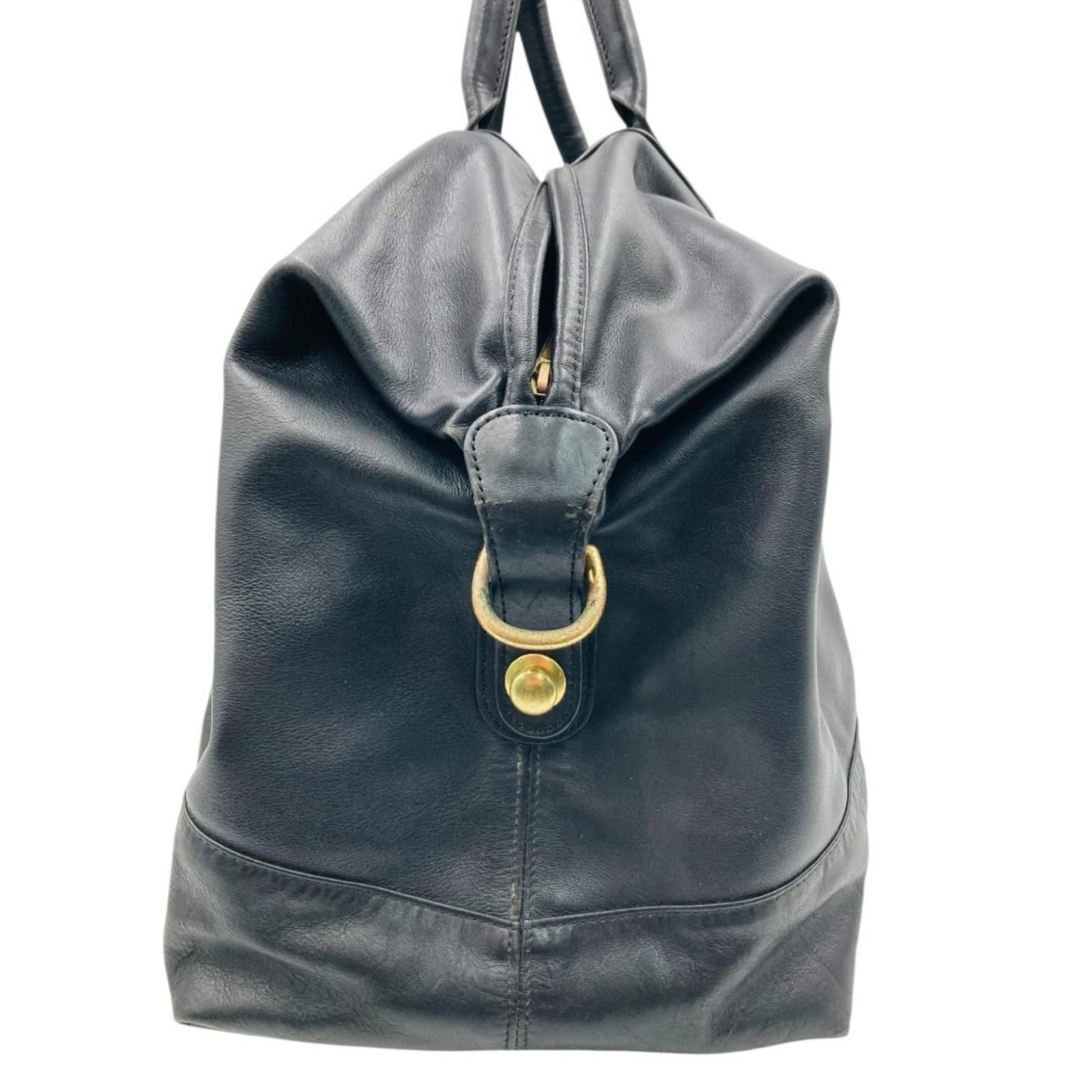 未使用級✨コーチ ボストンバッグ 2way ショルダー レザー ブラック 未使用級✨コーチ レザー 2way ボストンバッグ ショルダーバッグ