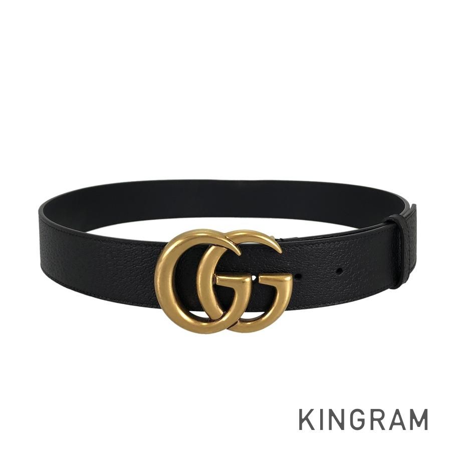 グッチ GUCCI ダブルG 406831DJ20T メンズ ベルト rmt【中古】