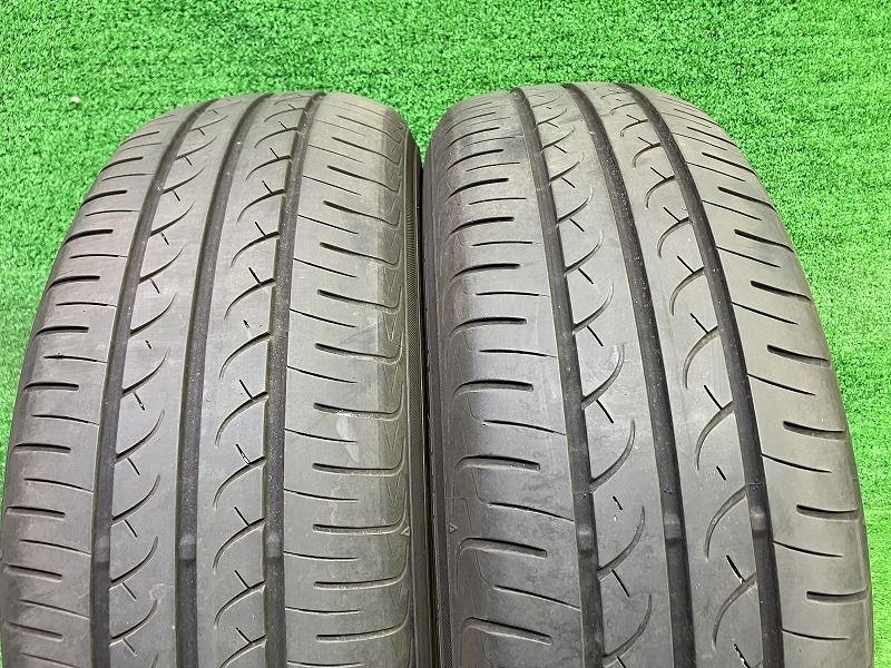 YOKOHAMA サマー ヨコハマ ブルーアースAE01F 195 65R15 2本 4ミリ