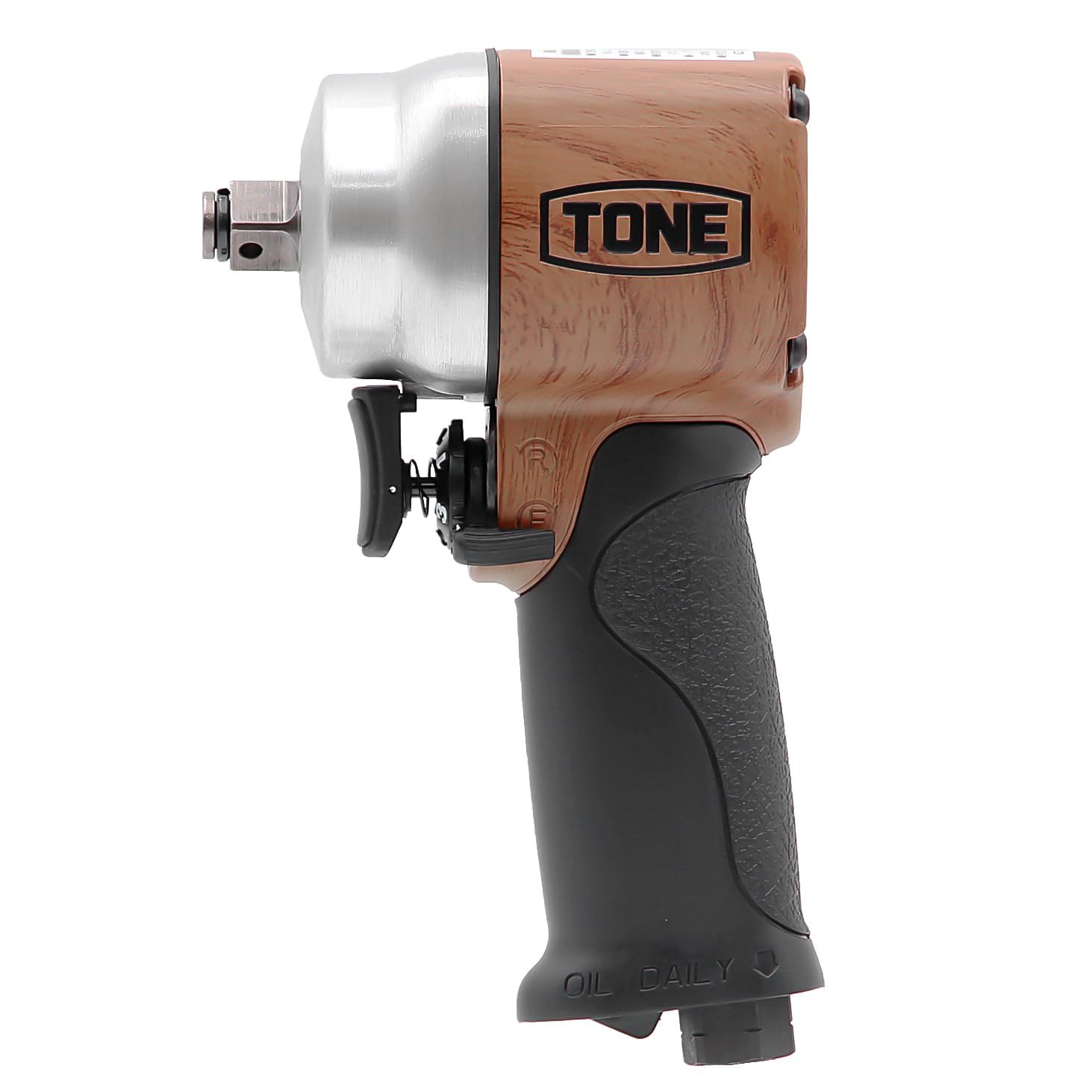 商品 トネ TONE エアーインパクトレンチ ショートタイプ ウォールナット AI4201WN 差込角12.7mm 1|2 右回転610N m 左回転700N m