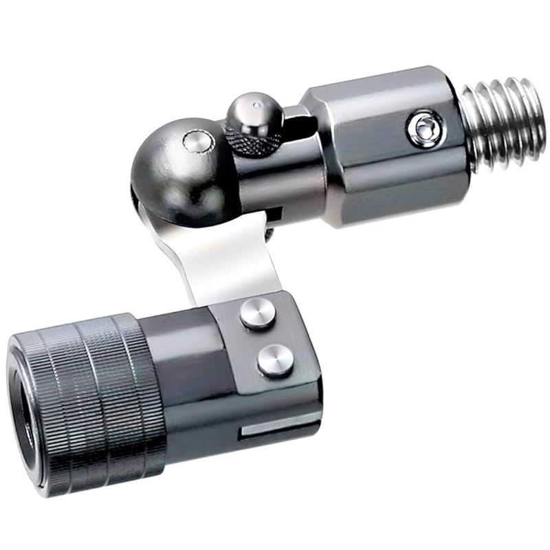 SANLIKE タモジョイント 玉枠用ジョイント 折りたたみ式 ロックタイプ 簡単に取り付け ネットジョイント釣具 GRAY 0