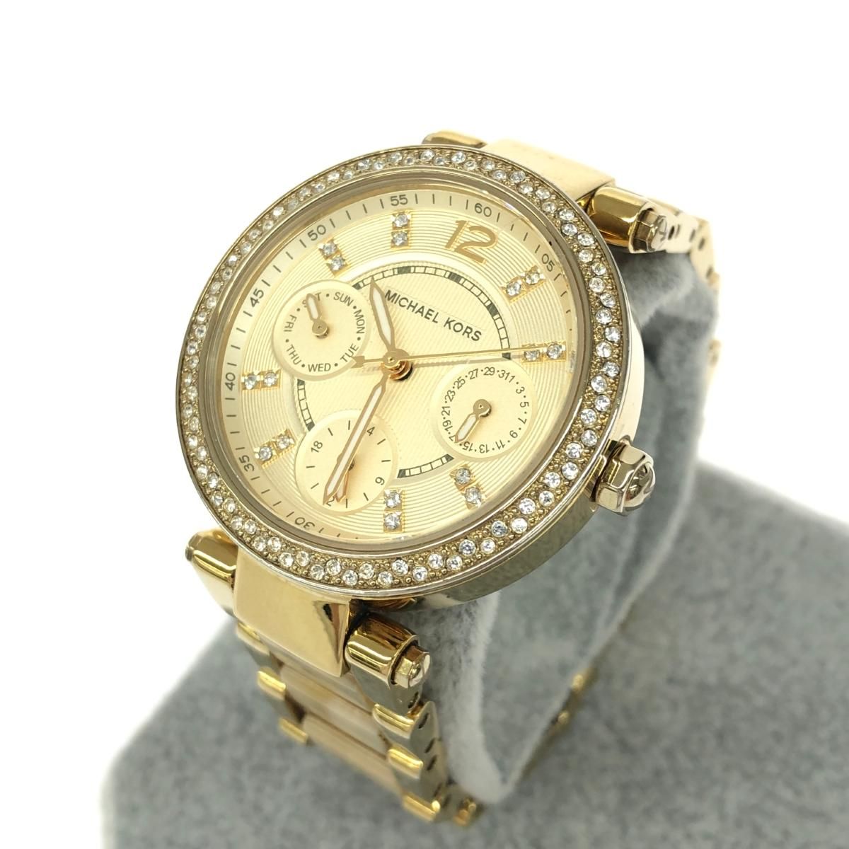 MICHAEL KORS マイケルコース 腕時計 MK5842 ゴールドカラー SS 