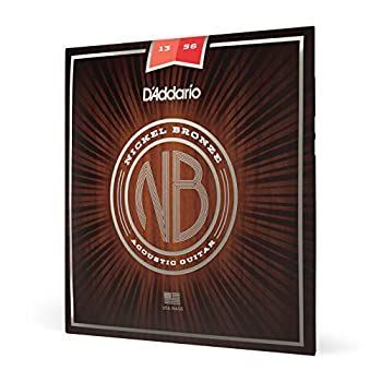 非常に良い D Addario ダダリオ アコースティックギター弦 ニッケルブロンズ Medium .013-.056 NB1356