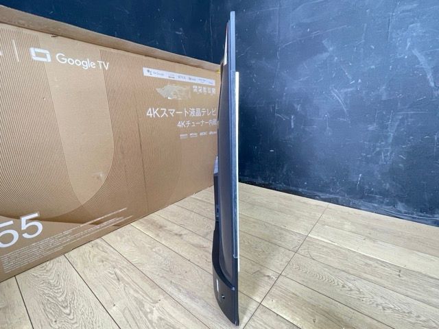 美品 TCL 55インチ 液晶テレビ 【中古】 動作保証 55V6B  2024年製 092038/20669