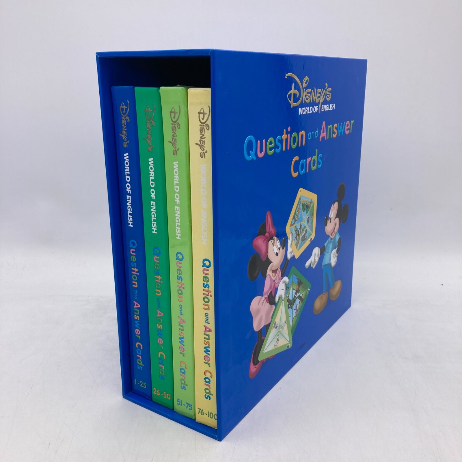 ディズニー英語　クエスション＆アンサーカード　新品未開封 Q＆Aカード クエスチョン＆アンサー 2018年購入 トーク